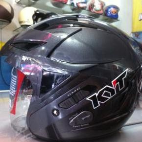 Helm Kyt Scorpion King Abu Grey Double Visor Half Face Best Quality