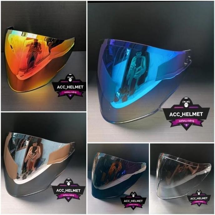 Kaca Helm Kyt Nfj / Visor Iridium Helm Kyt Nfj / Visor Helm Kyt Nfj | Norisk Terbaik