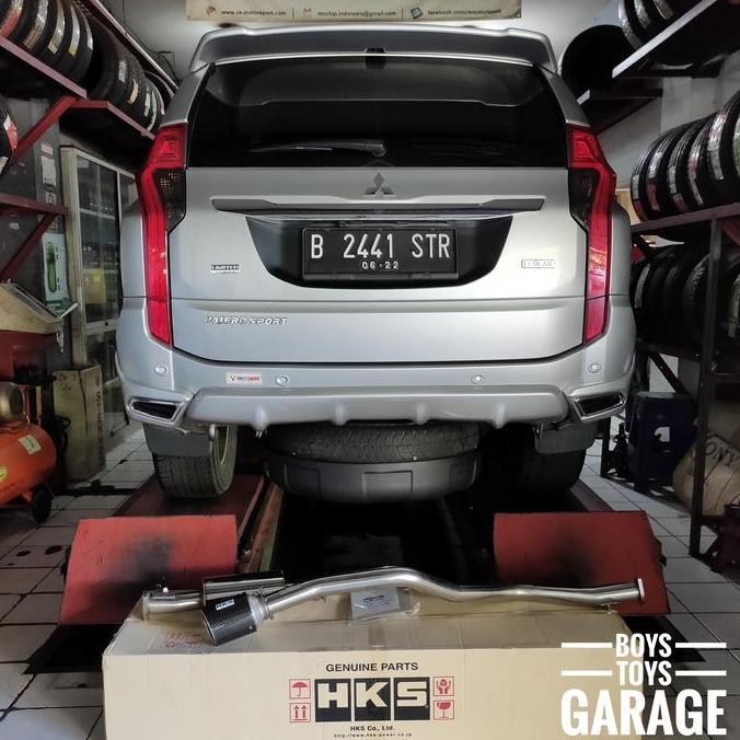 Knalpot HKS Mitsubishi All New Pajero Sport HKS LegaMax Plug n Play