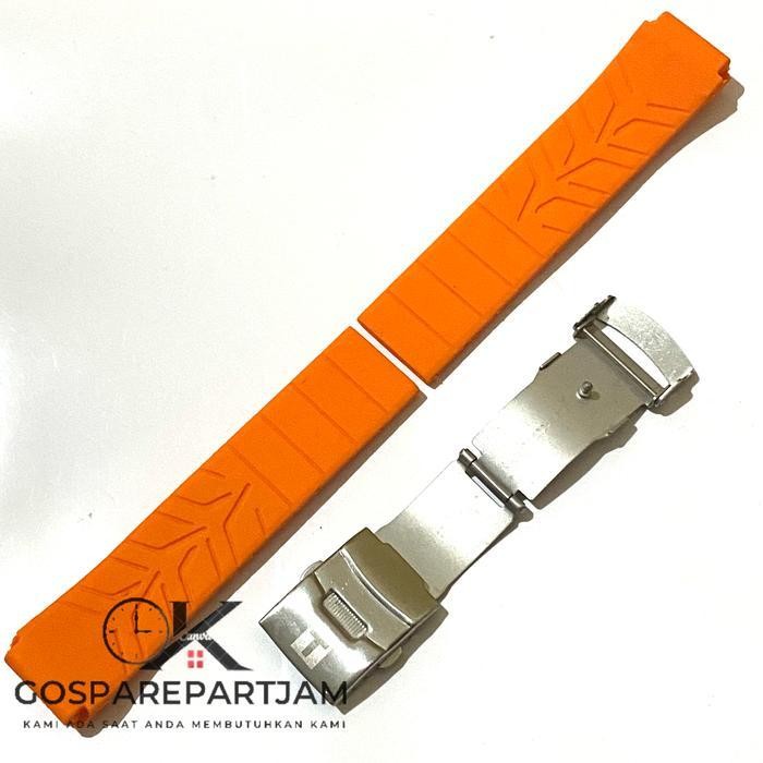 Strap Tali Jam Tangan Karet Rubber Premium Untuk Tissot T Race Moto Gp