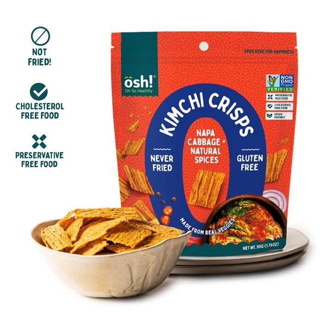 

Oh So Healthy! Kimchi Crisps
