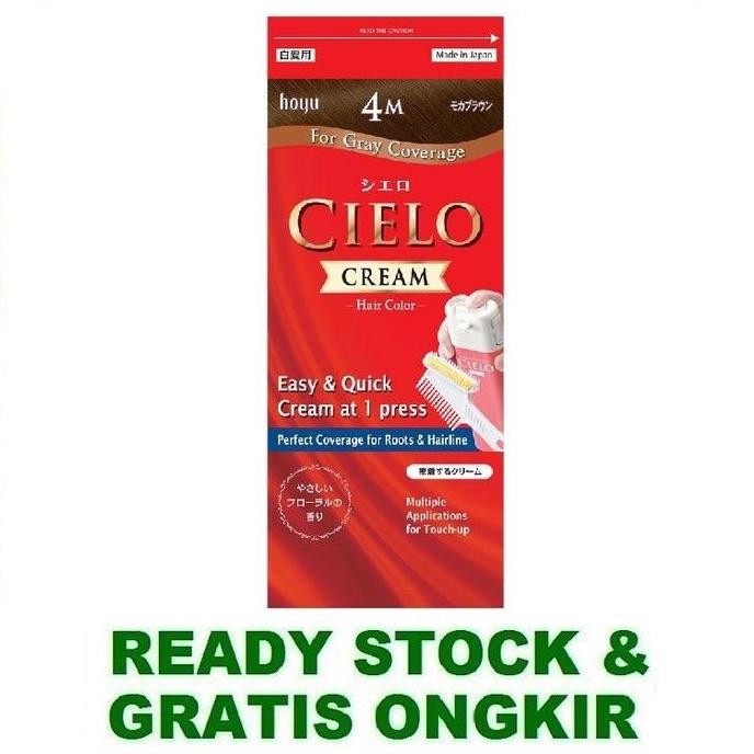 

CIELO Cream 4M Warm Brown - Japan Krim Semir Rambut