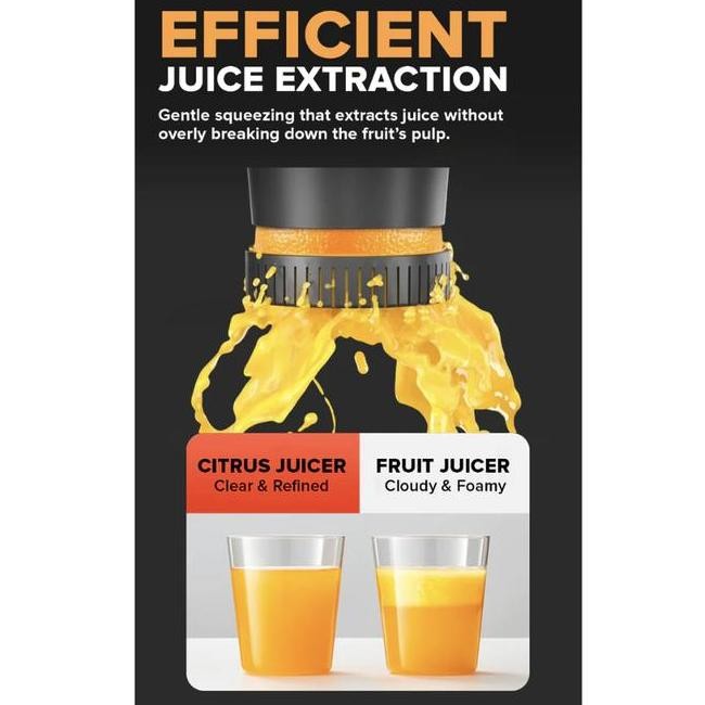 

Cornell Citrus Juicer CJS45BK 30W Powerful Motor Low Noise