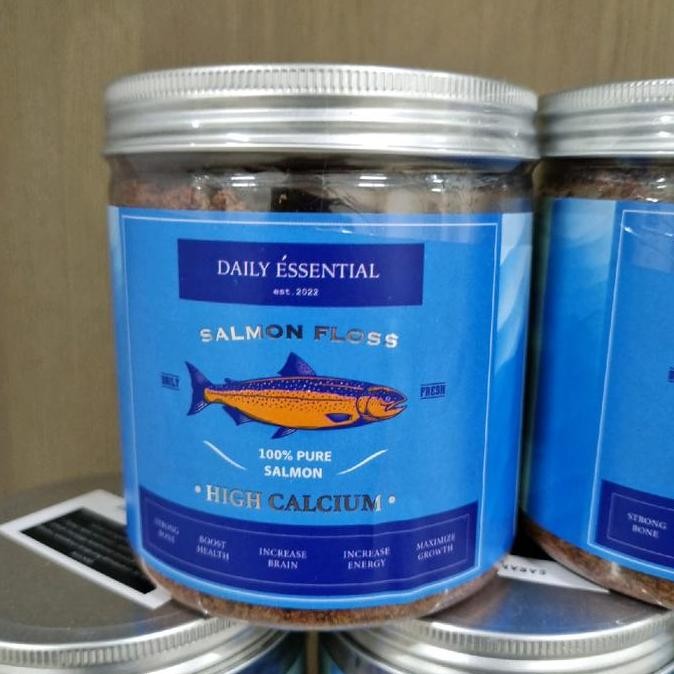 

Promo Daily essential abon salmon anjing COD