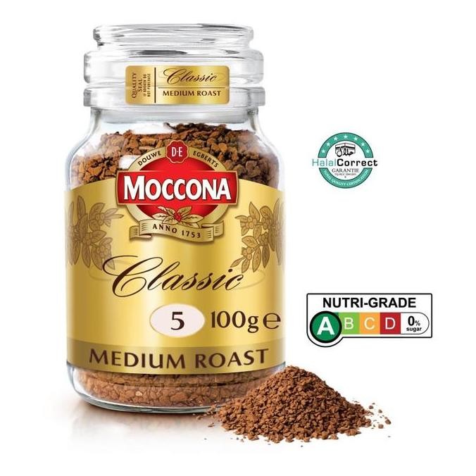 

Moccona Instant Coffee Classic Medium Roasted Freeze Dried 100g ( 5 )