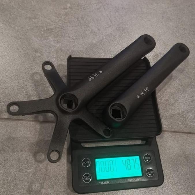 Crank arm folding bike BCD 130 kreuz BromptonN 3 sixty silver black