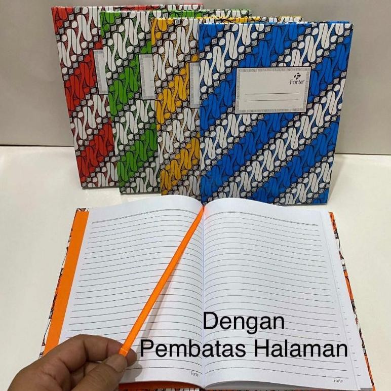 

1 Pak Buku Hard Cover Quarto PAPERLINE 100 lembar(Isi 5 Buku) Packing Pakai Dus