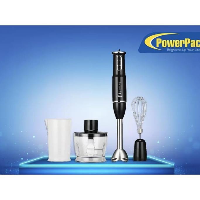 

PowerPac Hand Blender 4 In 1 Electric Hand Blender Set (PPBL393)