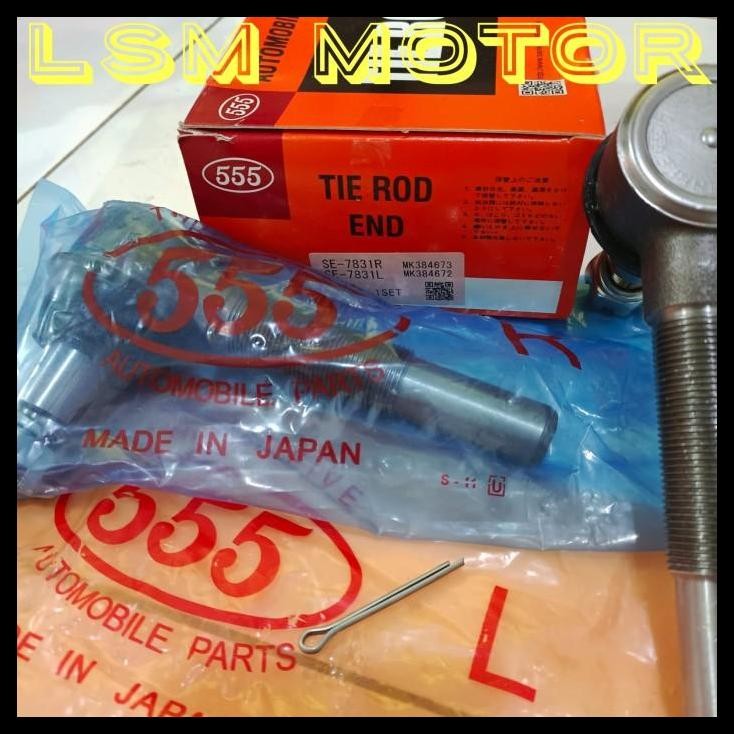 GRATIS ONGKIR TIE ROD END 555 CANTER TURBO PS136HDX PS125HDX HARGA 1SET 