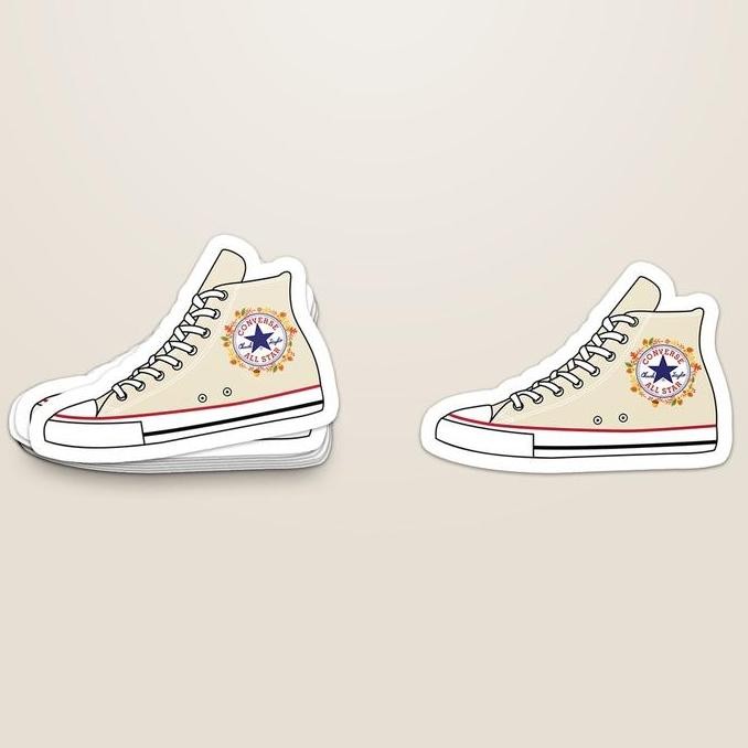 

baru STICKER PACK CONVERSE | STICKER TUMBLER | STIKER LAPTOP KOPER HELM