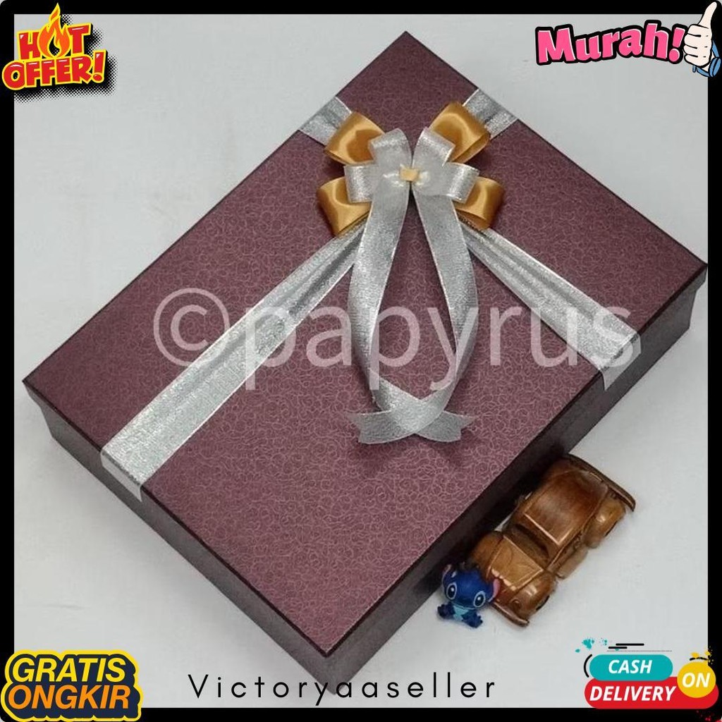

Papyrus 30X40 Tinggi 10Cm Kotak Kado Gift Box V2 Diskon Setengah Harga