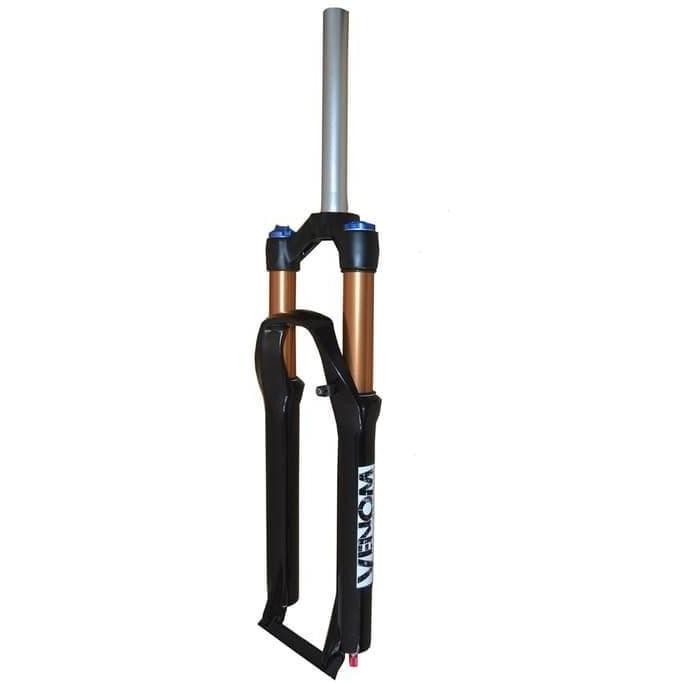 Venom T140 Fork Sepeda 26 27.5 Air Suspension Travel 140mm Bicycle Empire