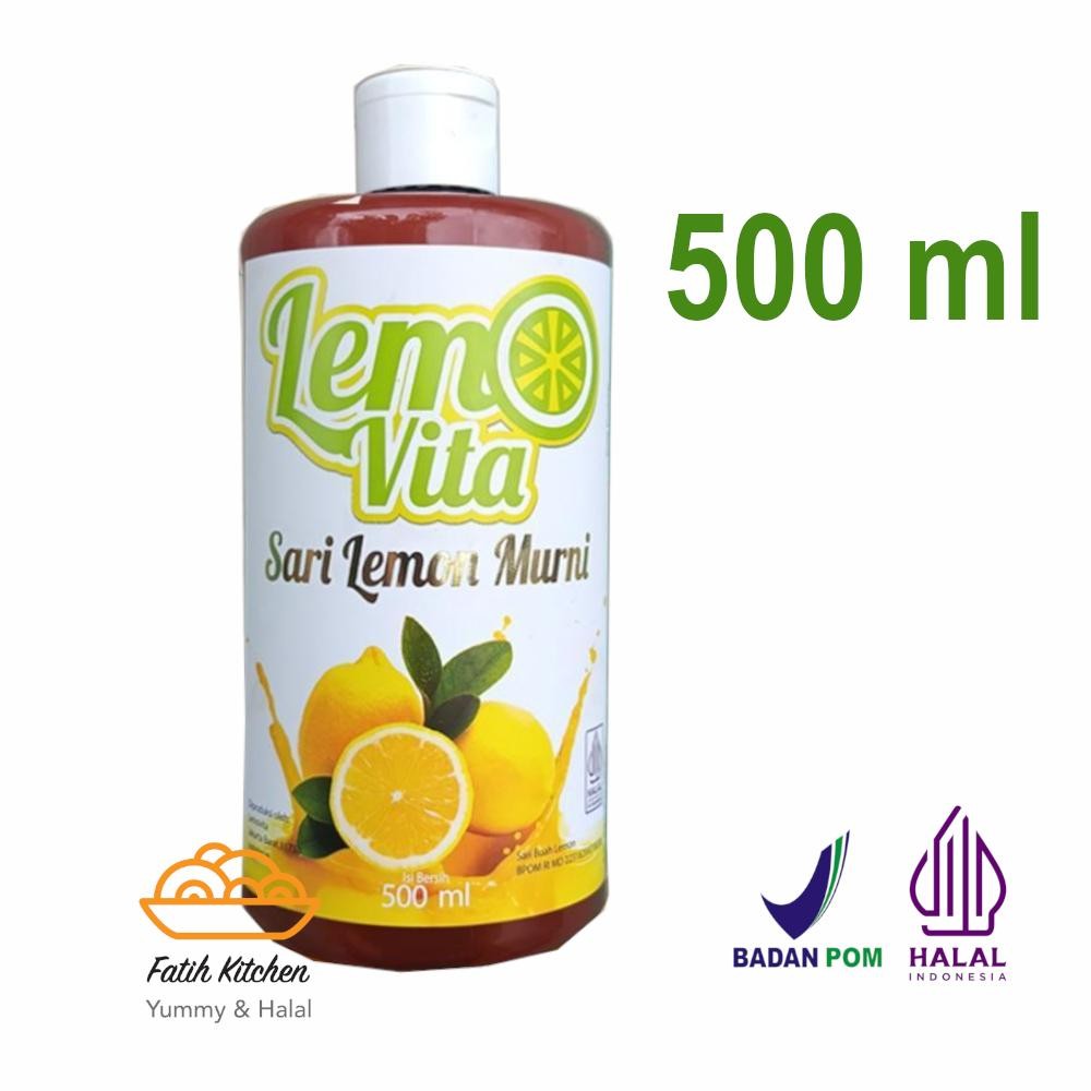 

FM Lemovita 500 ml Sari Lemon Halal Jus Lemon Murni