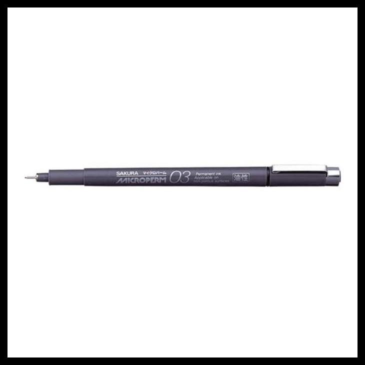 

GRATIS ONGKIR SAKURA OIL BASES EXTRA FINE MARKER E0K03 # 49 BLACK MICROPERM 0.4 MM !!