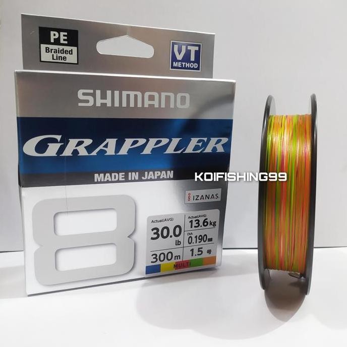 Senar PE Shimano NEW Grappler X8 30lb 300meter