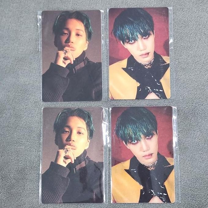baru [4PC] Kai Photocard Sticker Official from EXO Obsession Merch