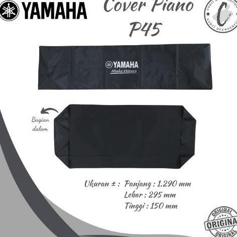 baru Cover Piano Keyboard Untuk Yamaha P45 Penutup Anti Debu Original P-45