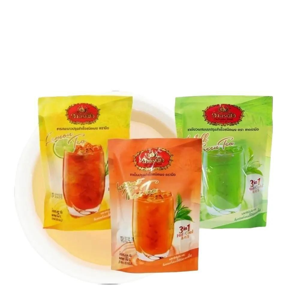 

FM Chatramue Instant Thai Tea / Thai Green Tea / Lemon Tea 3in1