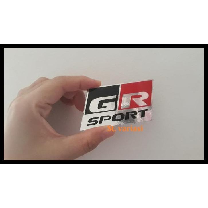 TERBARU EMBLEM STIKER GR SPORT RUSH RAIZE AGYA FORTUNER 2021 
