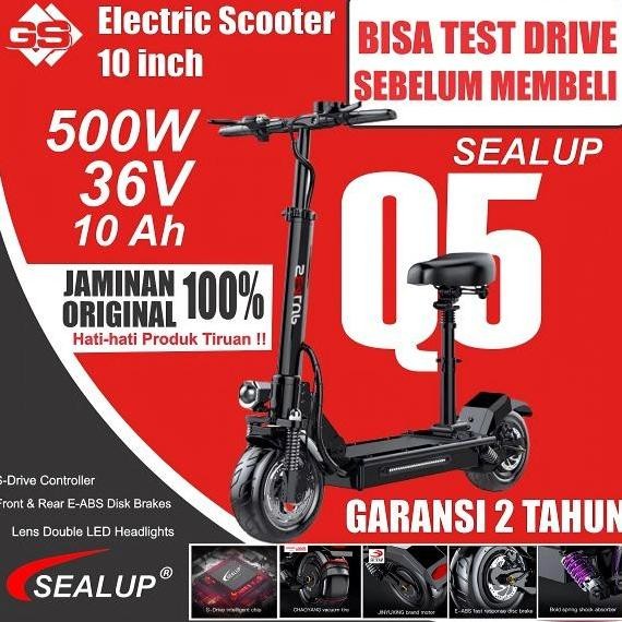 SEALUP Q5 SKUTER LISTRIK / ELECTRIC SCOOTER / SKUTER ELEKTRIK