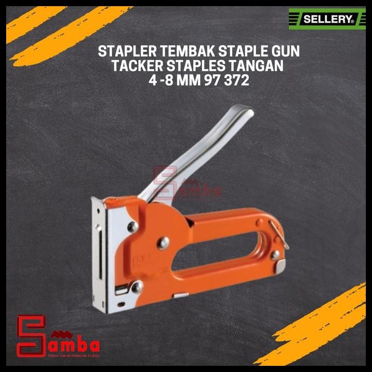 

HOT DEAL SELLERY STAPLER TEMBAK STAPLE GUN TACKER STAPLES TANGAN 4 -8 MM 97 372