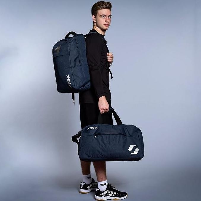 STIGA Backpack RIVAL Blue Green | Tas Ransel Pingpong Sporty Original