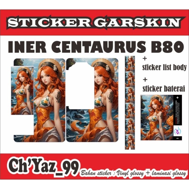 

*Premium Quality* One Piece B80 J Garskin Custom Stiker Maxdecal Bkn Case COD