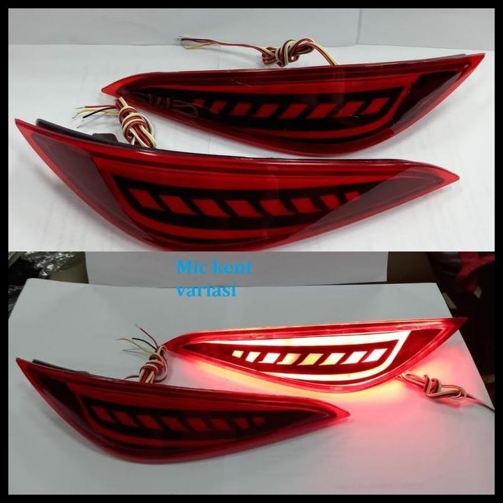 TERBARU LAMPU LED REFLEKTOR BEMPER BELAKANG ALL NEW RUSH 2018 !!!!!!