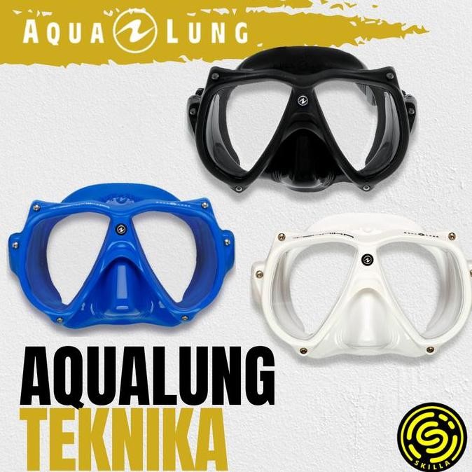 Aqualung Teknika Mask, Scuba Diving Technical Dive Masker