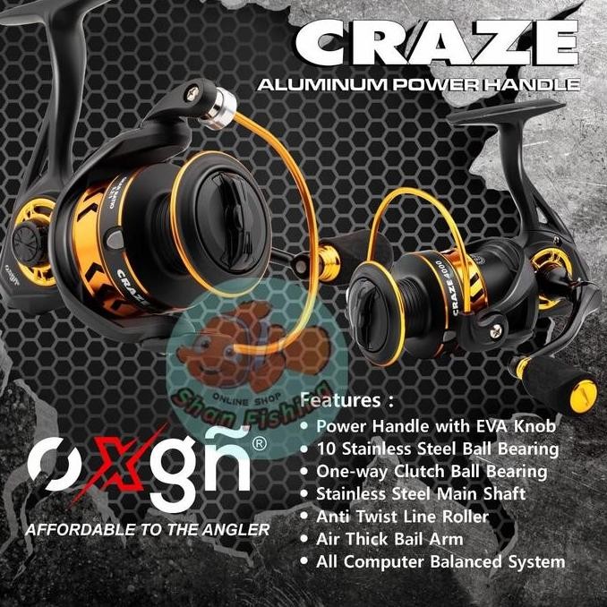 Reel Spinning Oxgn Craze (Power Handel)