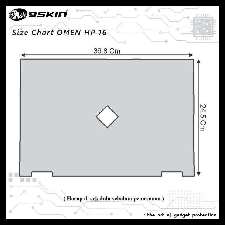 HOT DEAL SKIN PROTECTOR HP OMEN 16 3M DOFF 