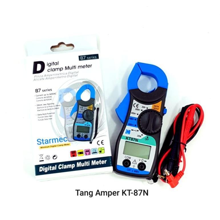 Eelic Tank Ampere/Digital Clamp Meter 87 Series / Alat Ukur Ampere Listrik Re27