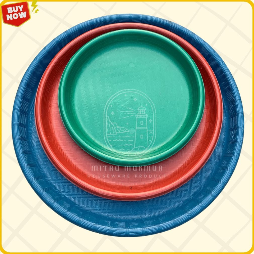Great - Tampah Bulat Plastik Size S-M-Xl / Wadah Nasi Kebuli / Tampah Tumpeng New Product