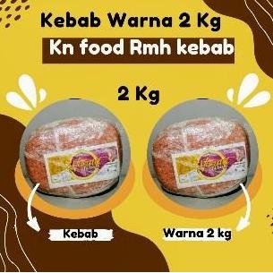 

Daging Kebab Warna Premium 2Kg Tanpa Tiang Kebab Sapi Halal Bpom
