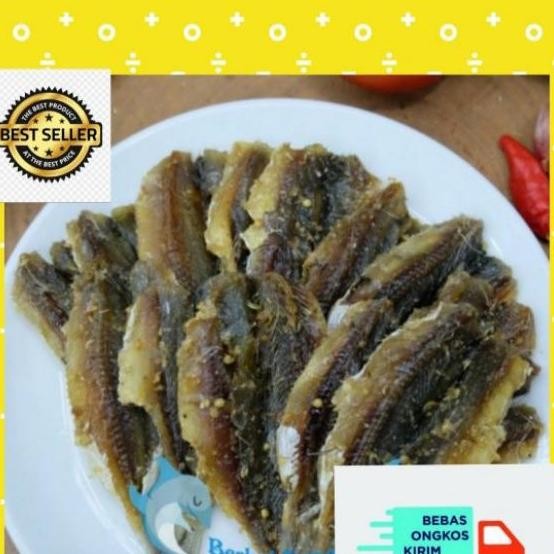 

ikan asin dendeng/ bumbu pedas manis/renyah/empuk/ ukuran sedang/ 1 kg