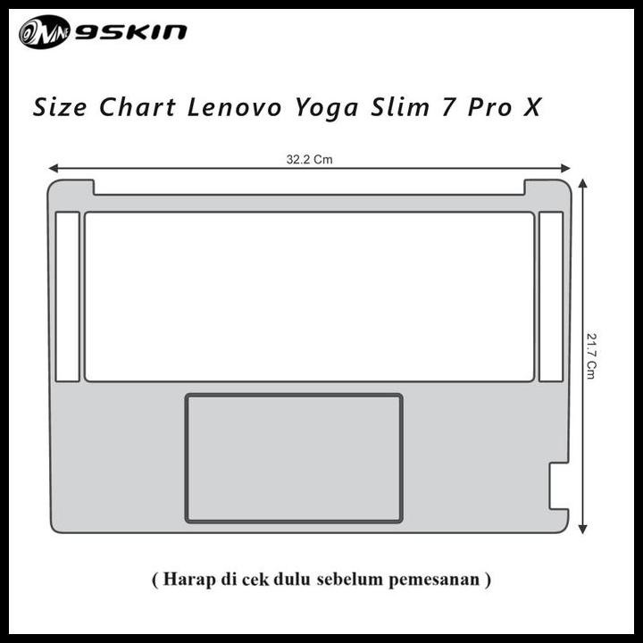 TERMURAH SKIN PROTECTOR SKIN PROTECTOR YOGA SLIM 7 PRO X 3M DOFF 