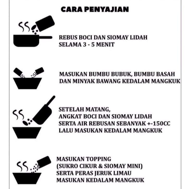 

Original Paket Baso Aci 12 Pcs (12 Bungkus) Super Hemat -28