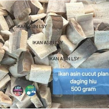 

ikan asin cucut plan / daging hiu super 500gram