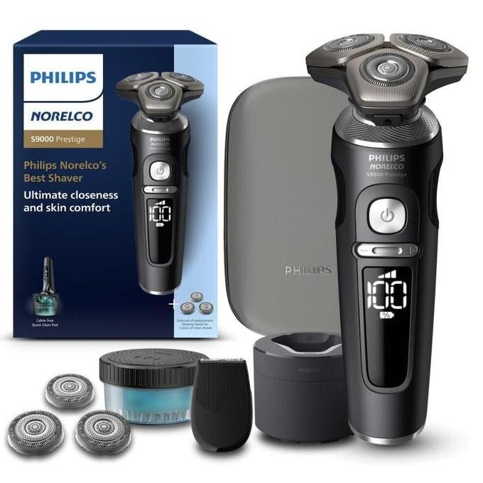 

Philips Norelco Shaver Series 9000 Prestige, Wet and Dry Electric Shaver SP9840/90