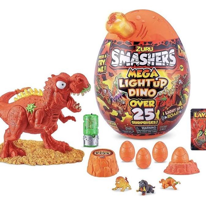 

Zuru Smashers series 4 Epic Mega Light Up Dino Egg