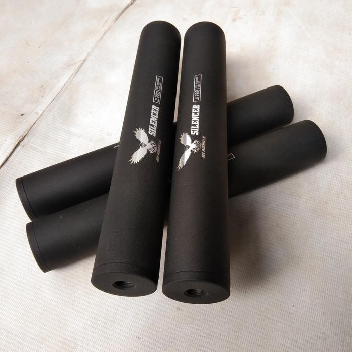 Peredam Pcp Silencer/ J1 Pro Super Senyap Od 38 Hitam Doff Terbaru Original Dan Terpercaya