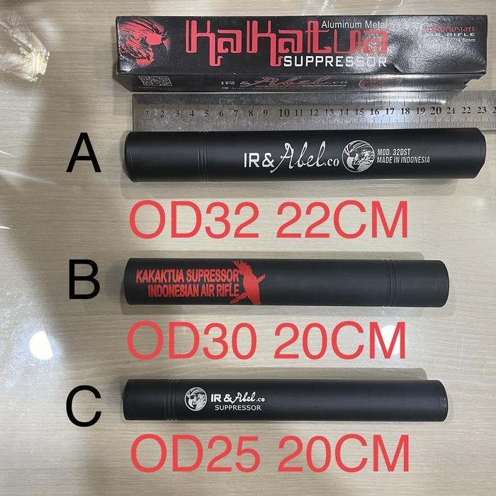 Peredam Kakatua By Ir & Abel Od 25/ 30/ 32/ 38 Original Dan Terpercaya