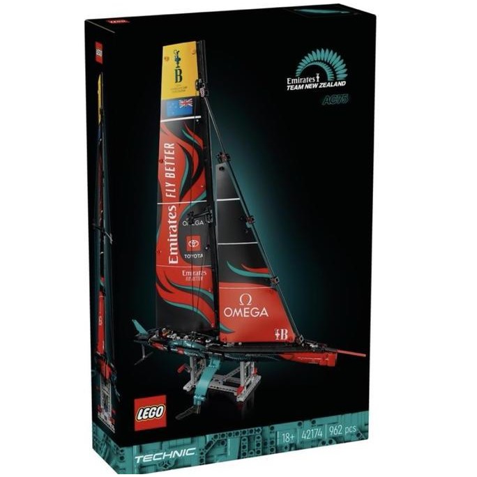 

LEGO Technic 42174 Emirates Team New Zealand AC75 Yacht