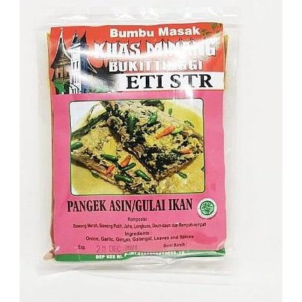 

Bumbu Gulai Ikan Pangek Asin ETI STR