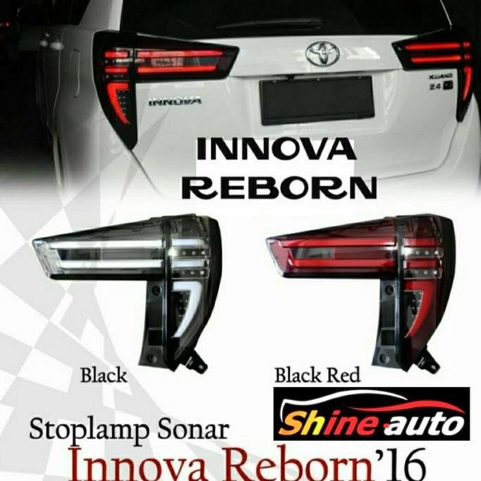 STOP LAMP TOYOTA INNOVA REBORN LED 2016 - 2 SONAR SEIN SEQUENTIAL