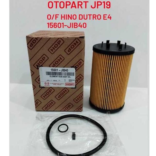 OLI FILTER HINO DUTRO EURO 4  FILTER OLI HINO DUTRO EURO 4 15601-JIB40