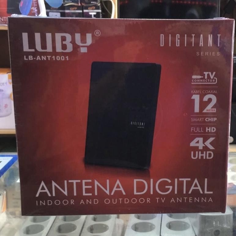 NEW Antena Digital Luby / LB-ANT1001 / Antena Digital Indoor Outdoor / Antena TV [terbaik][terlaris]