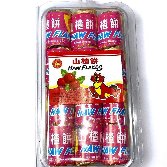

Manisan Permen Sanca Haw Flakes Pak Candy Food Snack Sweet Fruit Cemilan Makanan Gummy Salt