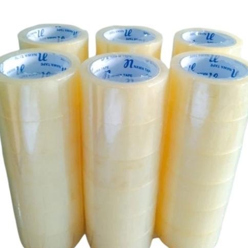 

Lakban Bening / Coklat Nawa Tape 45 mm x 90 Yard