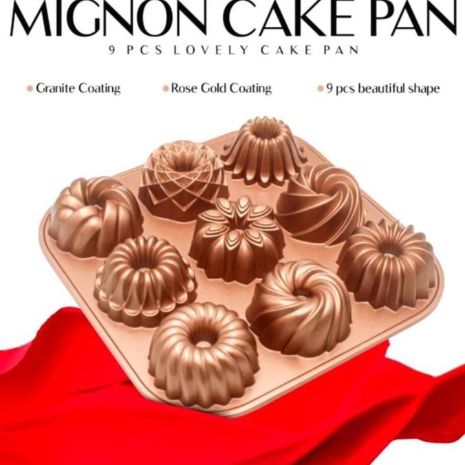 Loyang Mignon Cake pan Signora Loyang Sultan Mini Mignon Signora